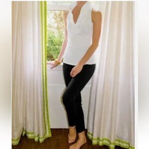 Gretchen Scott Womens Size XS Pants GripeLess Pull On Stretch Black